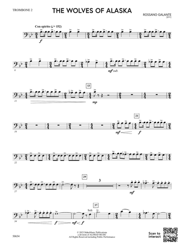 The Wolves of Alaska: 2nd Trombone