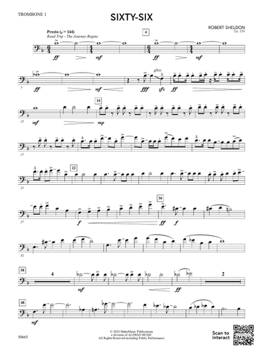 Sixty-Six: 1st Trombone