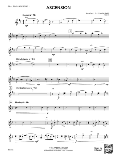 Ascension: E-flat Alto Saxophone