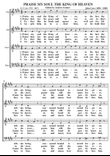 Praise My Soul The King Of Heaven A Cappella SATB mini preview
