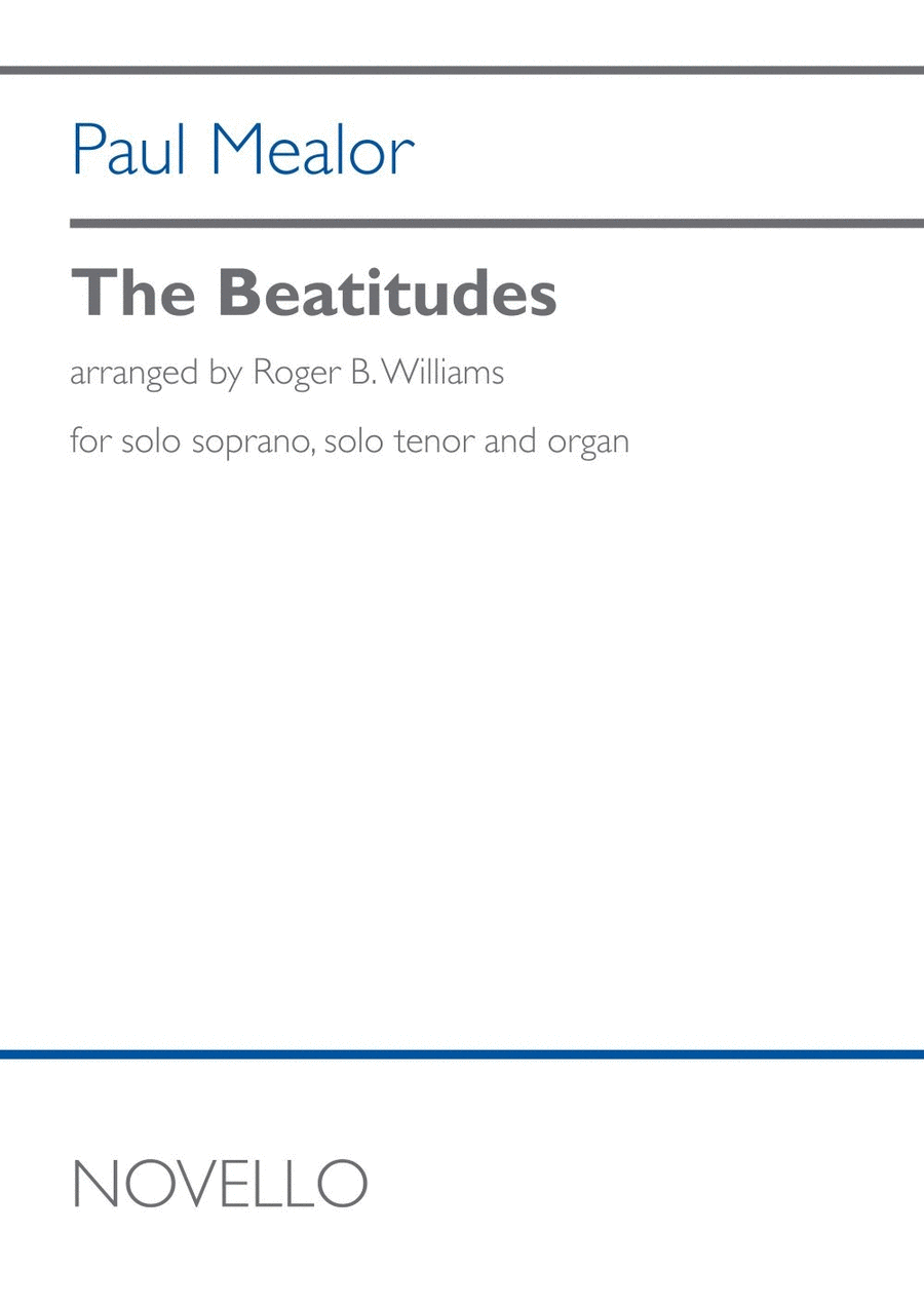 The Beatitudes (Arr. Roger B. Williams) Choir scores gallery preview page 1