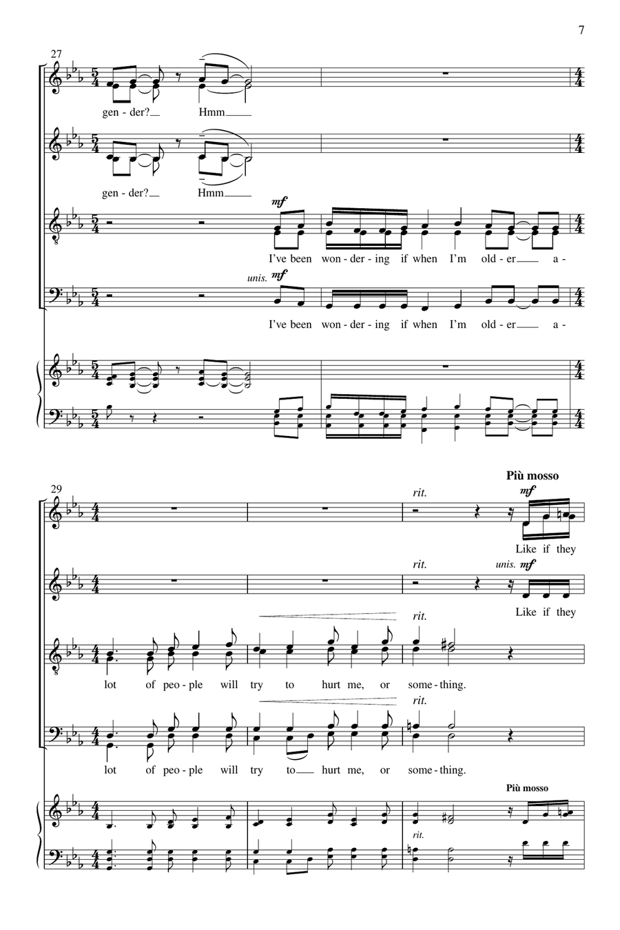Chris and Gabe Chris and Gabe 4-Part scores gallery preview page 7