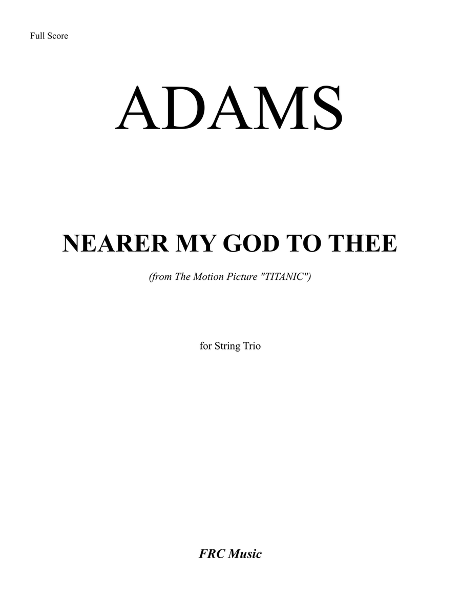 Nearer My God to Thee from The Motion Picture 