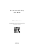 Waltz for Violin Solo