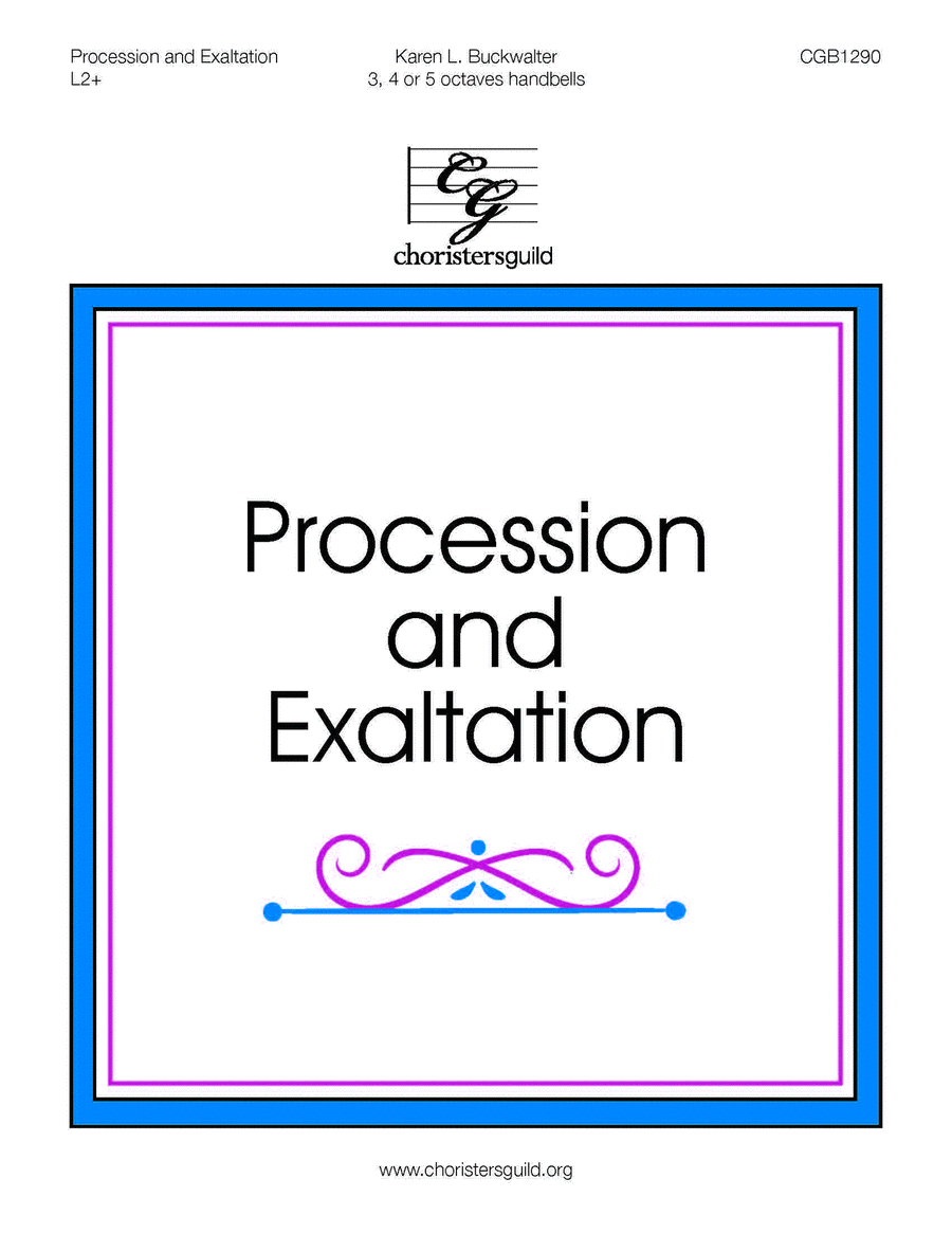 Procession and Exaltation 5-Octaves scores gallery preview page 1