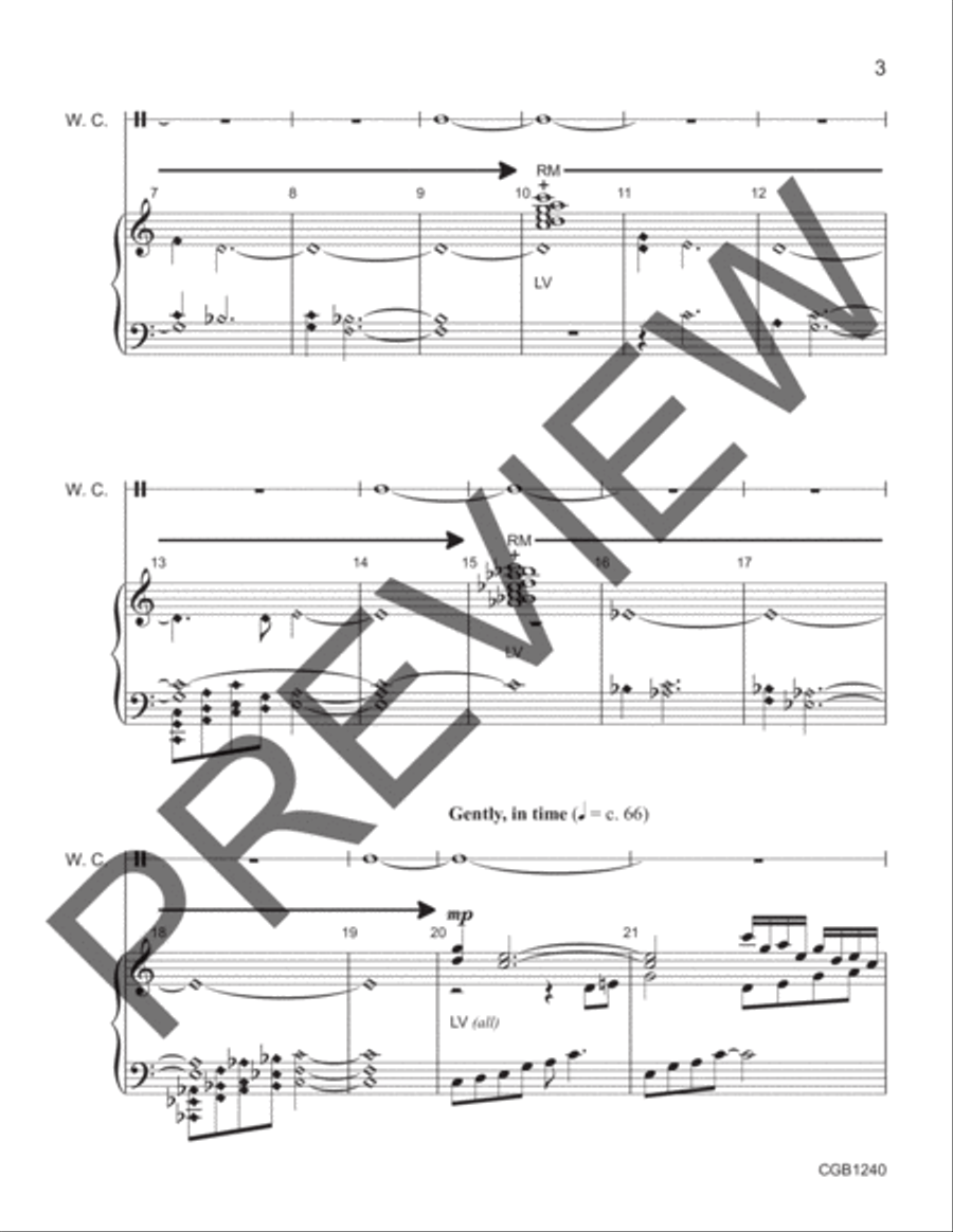 Thundersnow (Full Score) Percussion scores gallery preview page 3