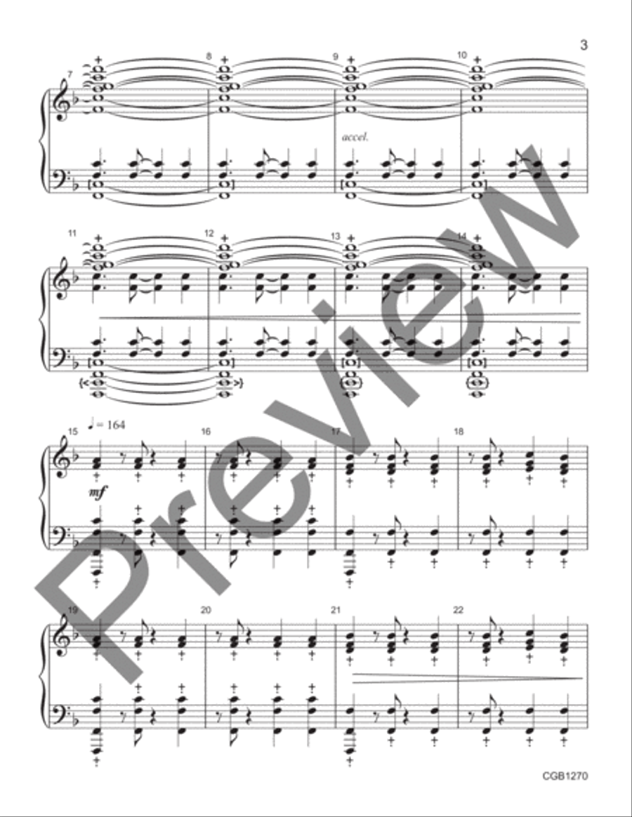 Voyages (Full Score) Percussion scores gallery preview page 3
