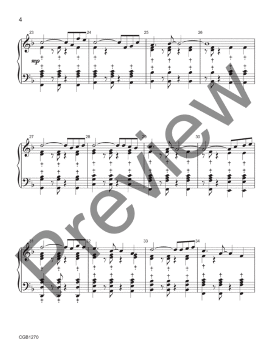 Voyages (Full Score) Percussion scores gallery preview page 4