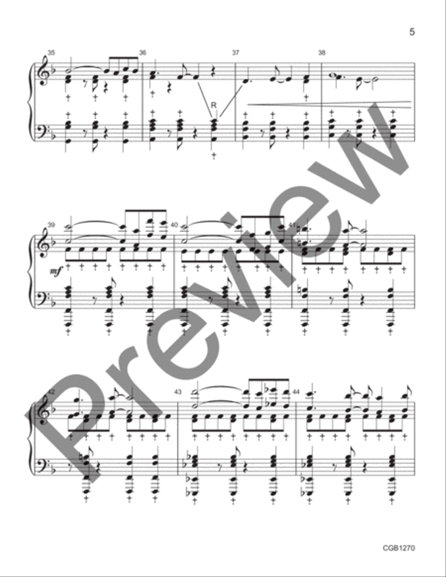 Voyages (Full Score) Percussion scores gallery preview page 5