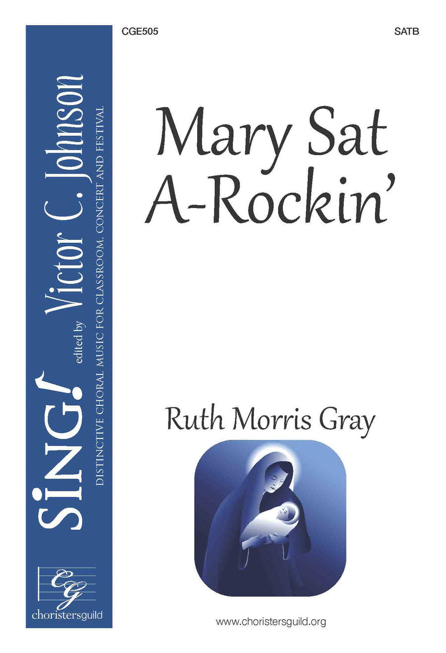 Mary Sat ARockin' (SATB) Mary Sat ARockin' (SATB) 4-Part scores gallery preview page 1