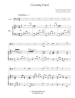 Coventry Carol (Cello-Piano)