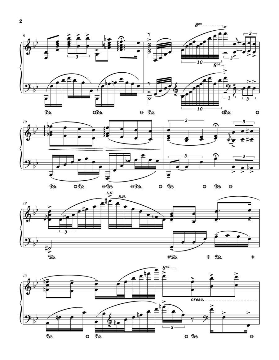 All The Things You Are Piano Solo scores gallery preview page 2