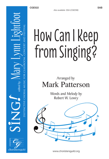 How Can I Keep From Singing? (SAB)