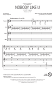 Nobody Like U (from Turning Red) (arr. Deke Sharon)