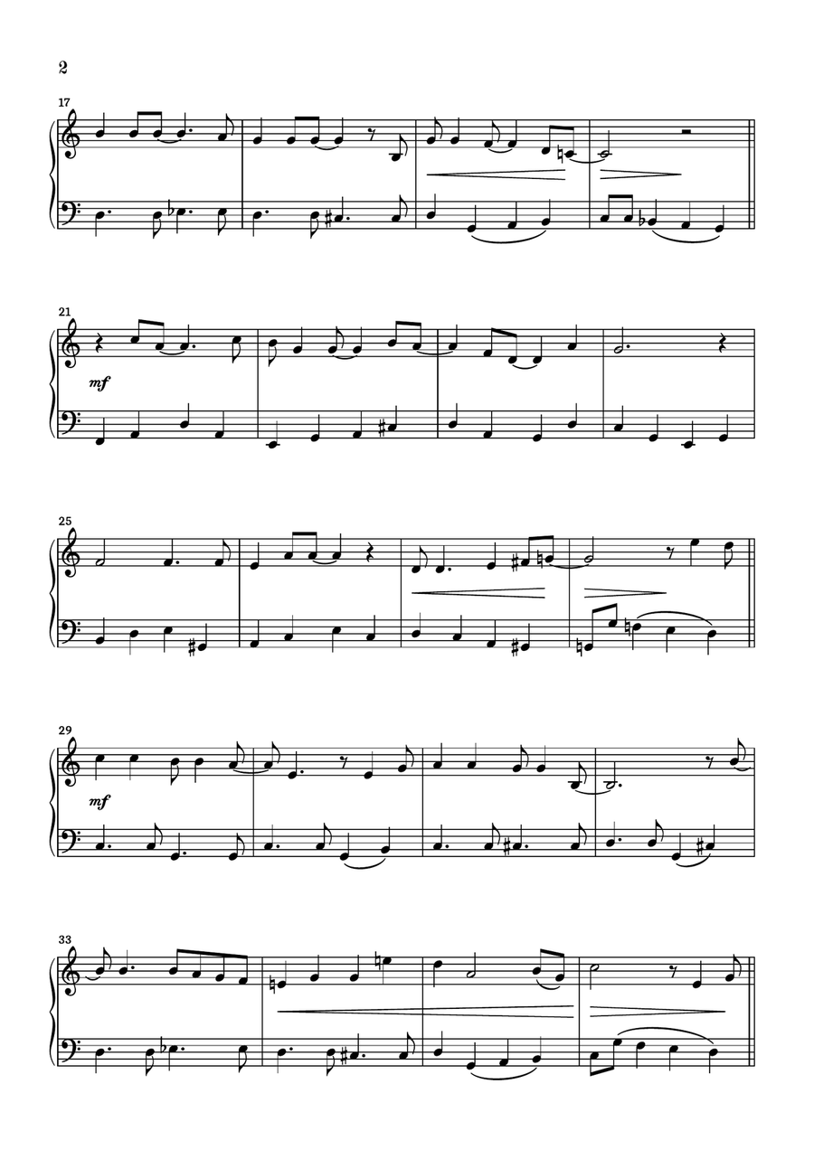 A Holly Jolly Christmas Piano Solo scores gallery preview page 2