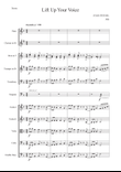 Lift Up Your Voice - Score Only