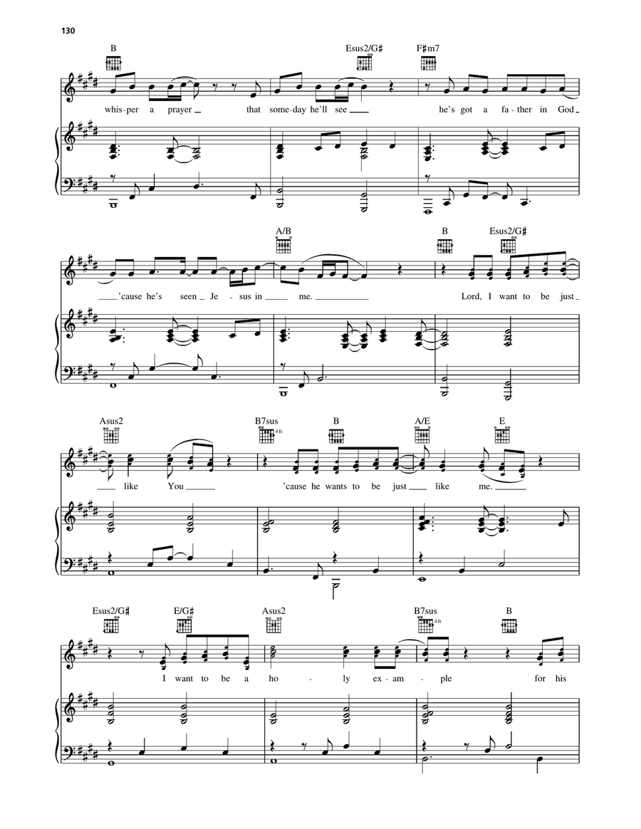 I Want To Be Just Like You Piano, Vocal, Guitar scores gallery preview page 3