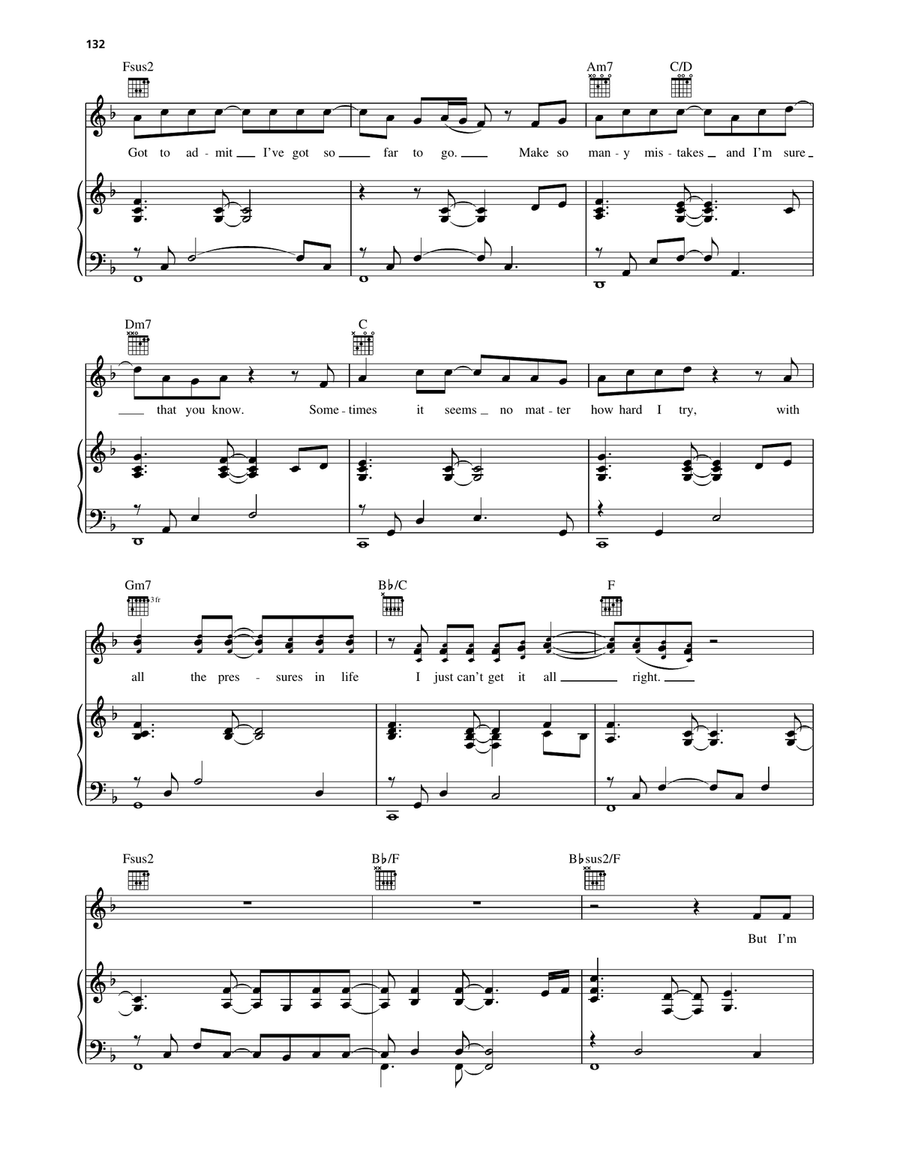 I Want To Be Just Like You Piano, Vocal, Guitar scores gallery preview page 5