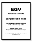 Jaripeo Son Mixe - Clarinet Quartet