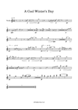 A Cool Winter’s Day- Violin Part