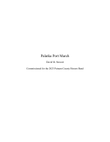 The Palatka Port March - Score Only