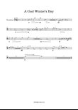A Cool Winter’s Day-Trombone Part