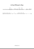 A Cool Winter’s Day-Concert Bass Drum Part
