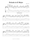 Prelude in E Major