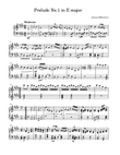 Prelude in E major