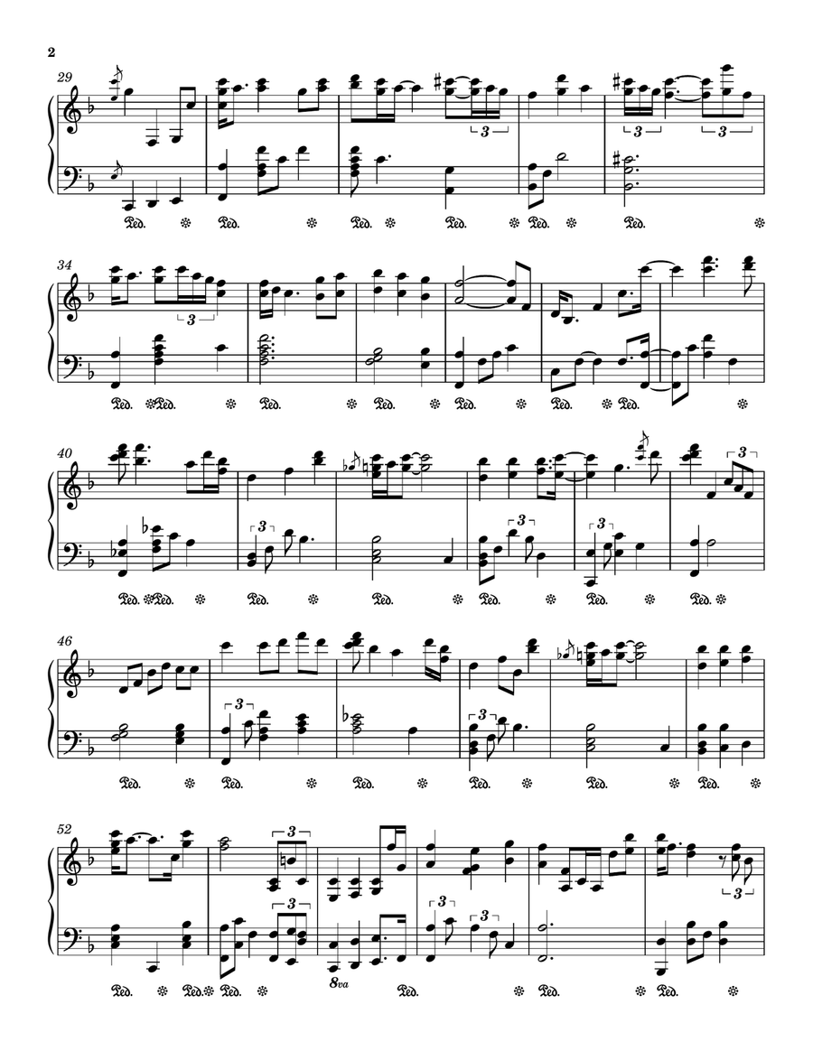 Could I Have This Dance Piano Solo scores gallery preview page 2