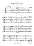 Fanfare and Variations for Three Trumpets