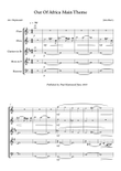 I Had A Farm In Africa (main Title) - Score Only