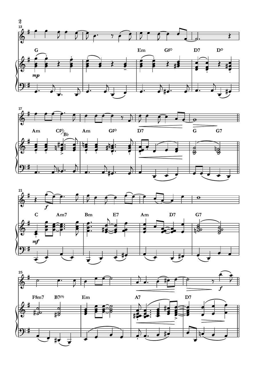 A Holly Jolly Christmas Flute Solo scores gallery preview page 2