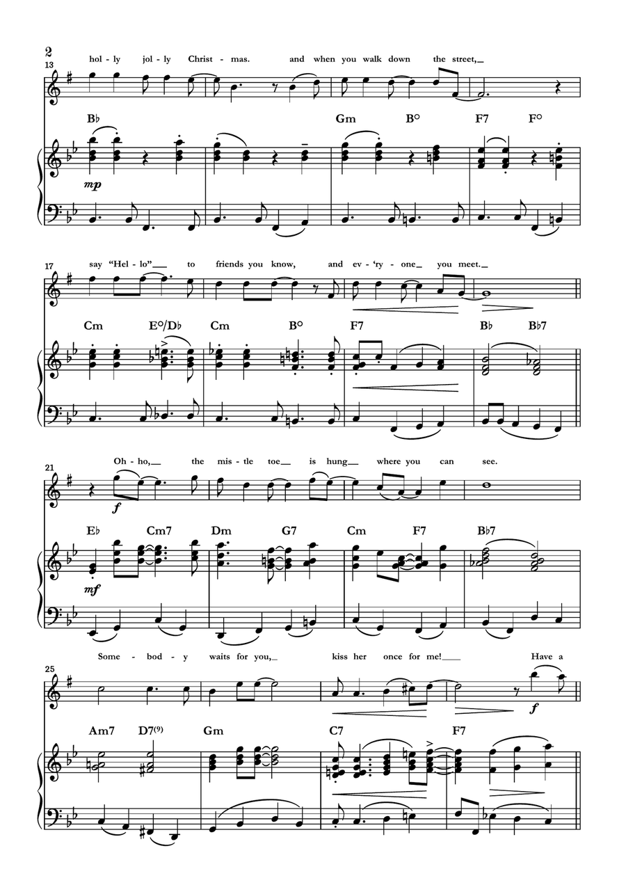 A Holly Jolly Christmas Alto Saxophone scores gallery preview page 2