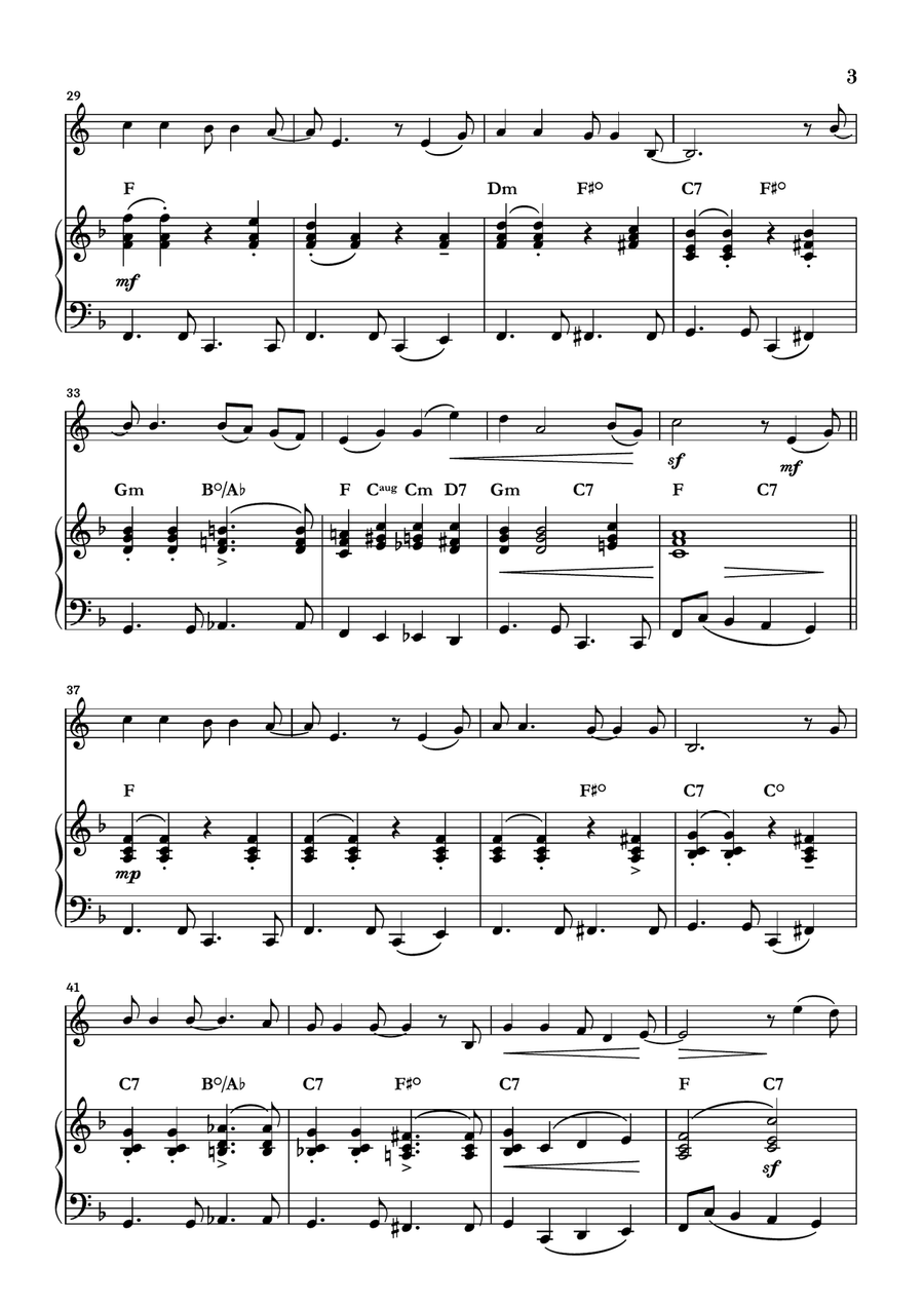 A Holly Jolly Christmas Piano scores gallery preview page 3