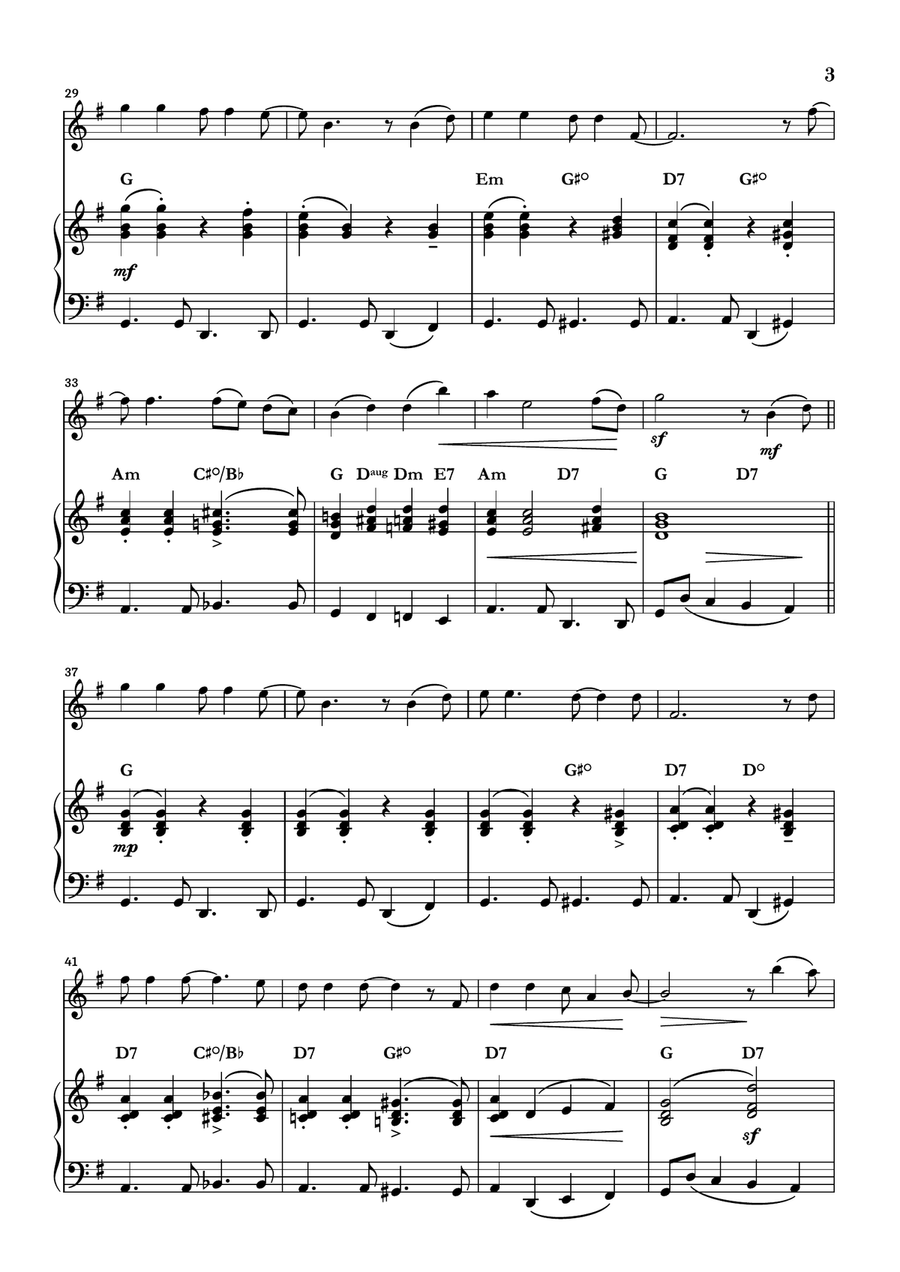 A Holly Jolly Christmas Violin Solo scores gallery preview page 3
