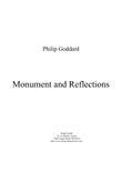 Monument and Reflections for flute and piano
