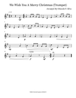 We Wish You A Merry Christmas (Trumpet)