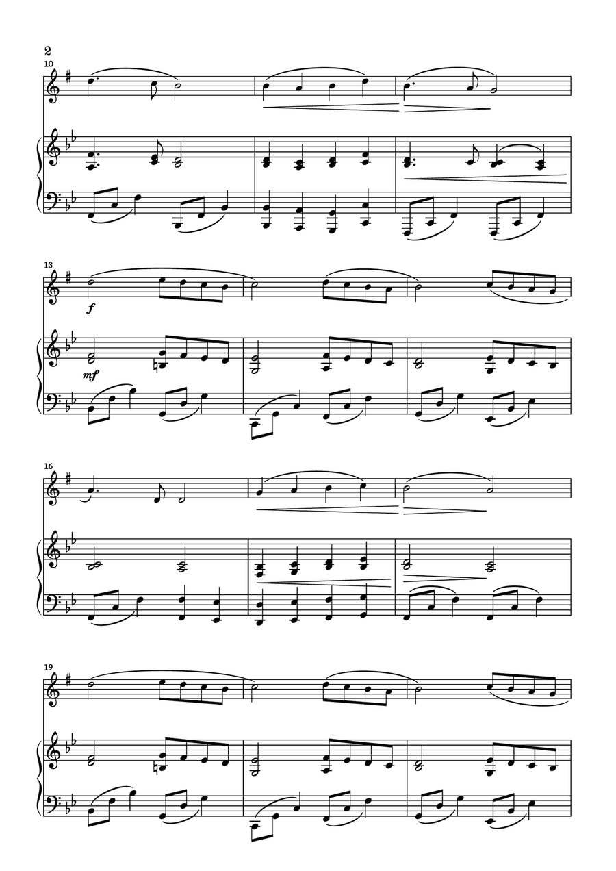Angels We Have Heard On High Alto Saxophone scores gallery preview page 2