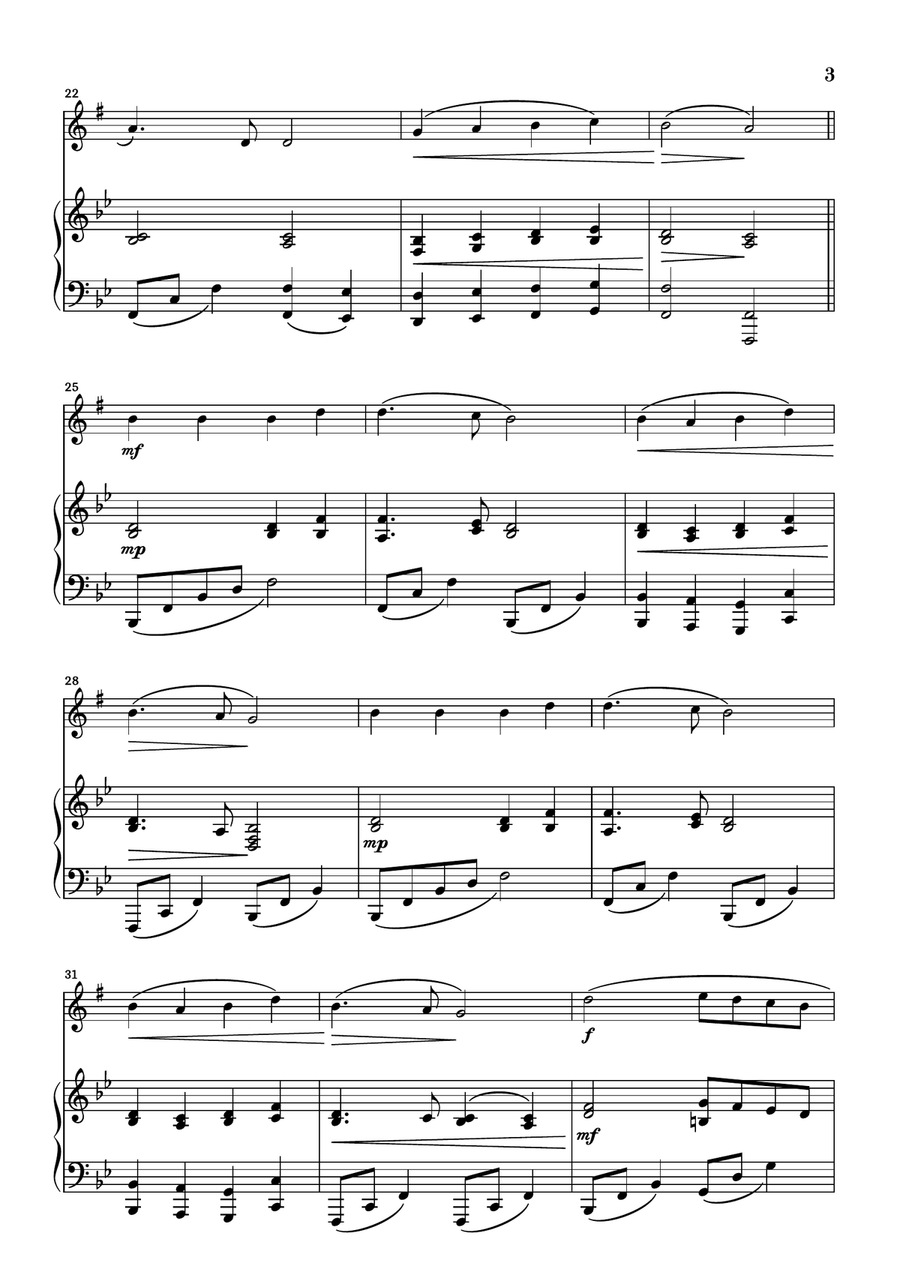Angels We Have Heard On High Alto Saxophone scores gallery preview page 3