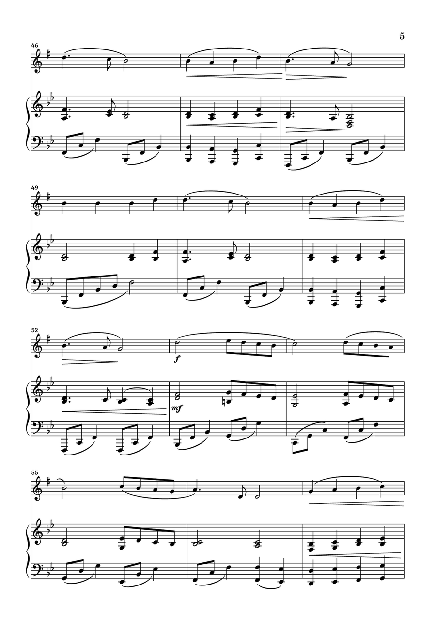 Angels We Have Heard On High Alto Saxophone scores gallery preview page 5