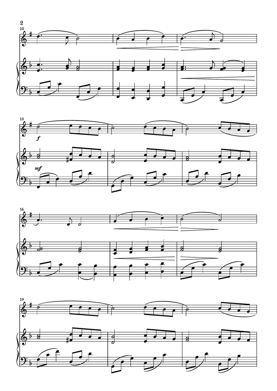 Angels We Have Heard On High Tenor Saxophone scores gallery preview page 2