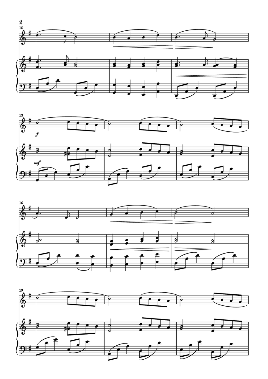 Angels We Have Heard On High Piano scores gallery preview page 2