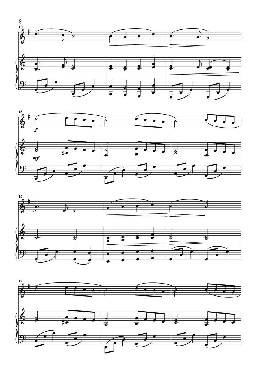 Angels We Have Heard On High English Horn scores gallery preview page 2