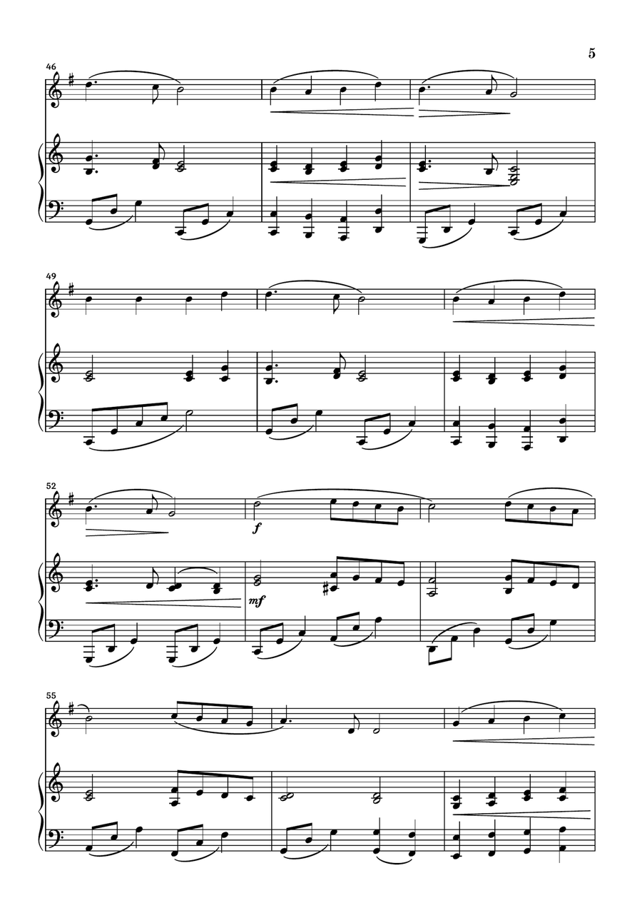 Angels We Have Heard On High English Horn scores gallery preview page 5