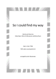 So I Could Find My Way mini preview