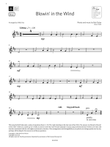 Blowin' in the Wind (Grade Initial, B2, from the ABRSM Violin Syllabus from 2024)