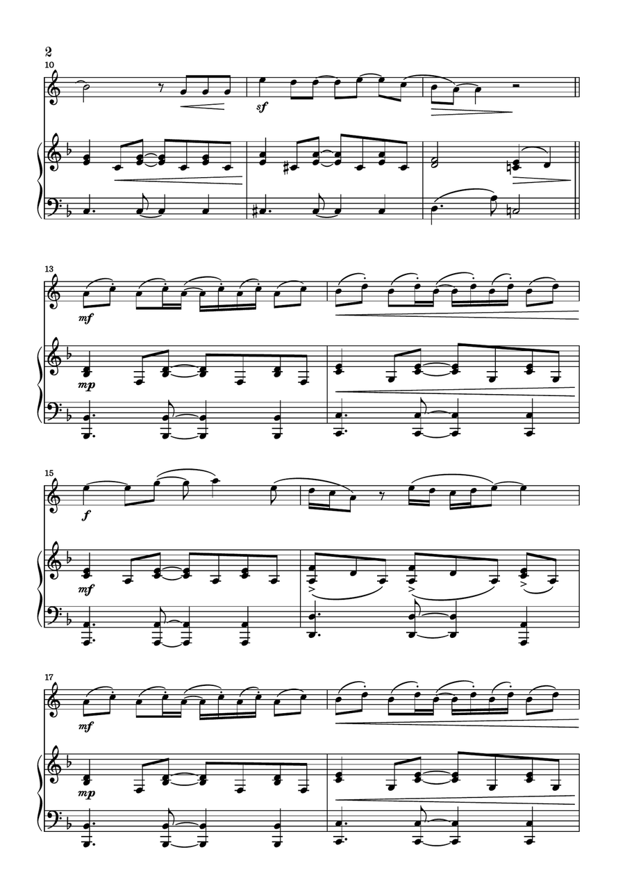 Peaches English Horn scores gallery preview page 2