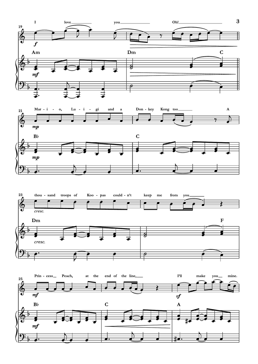 Peaches English Horn scores gallery preview page 3
