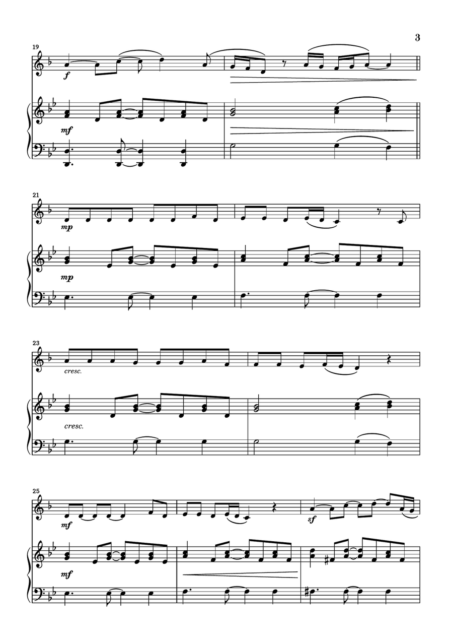Peaches Piano scores gallery preview page 3